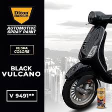 9491 Pilox Diton Premium Black Vulcano